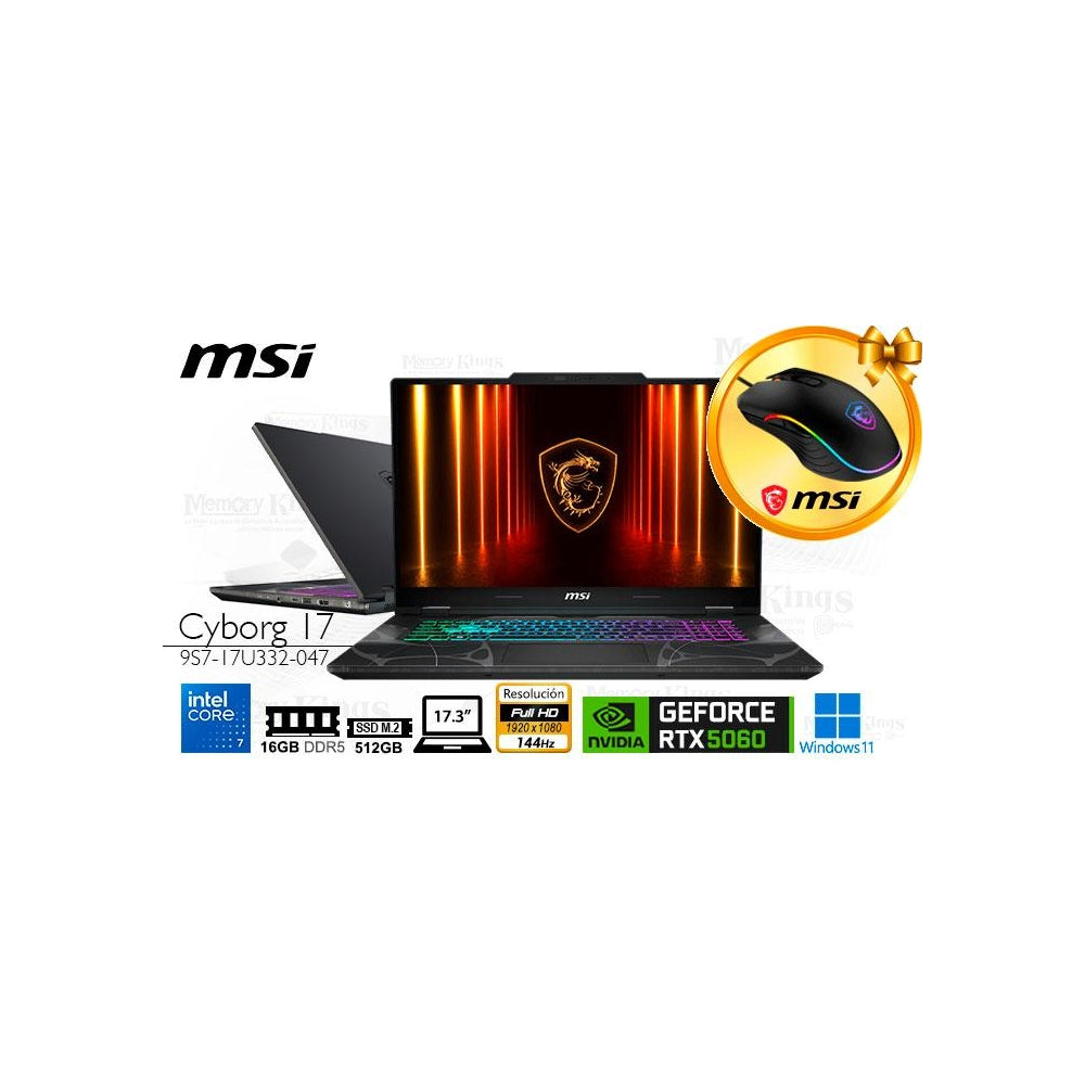 MSI CYBORG 17 B2RWFKG