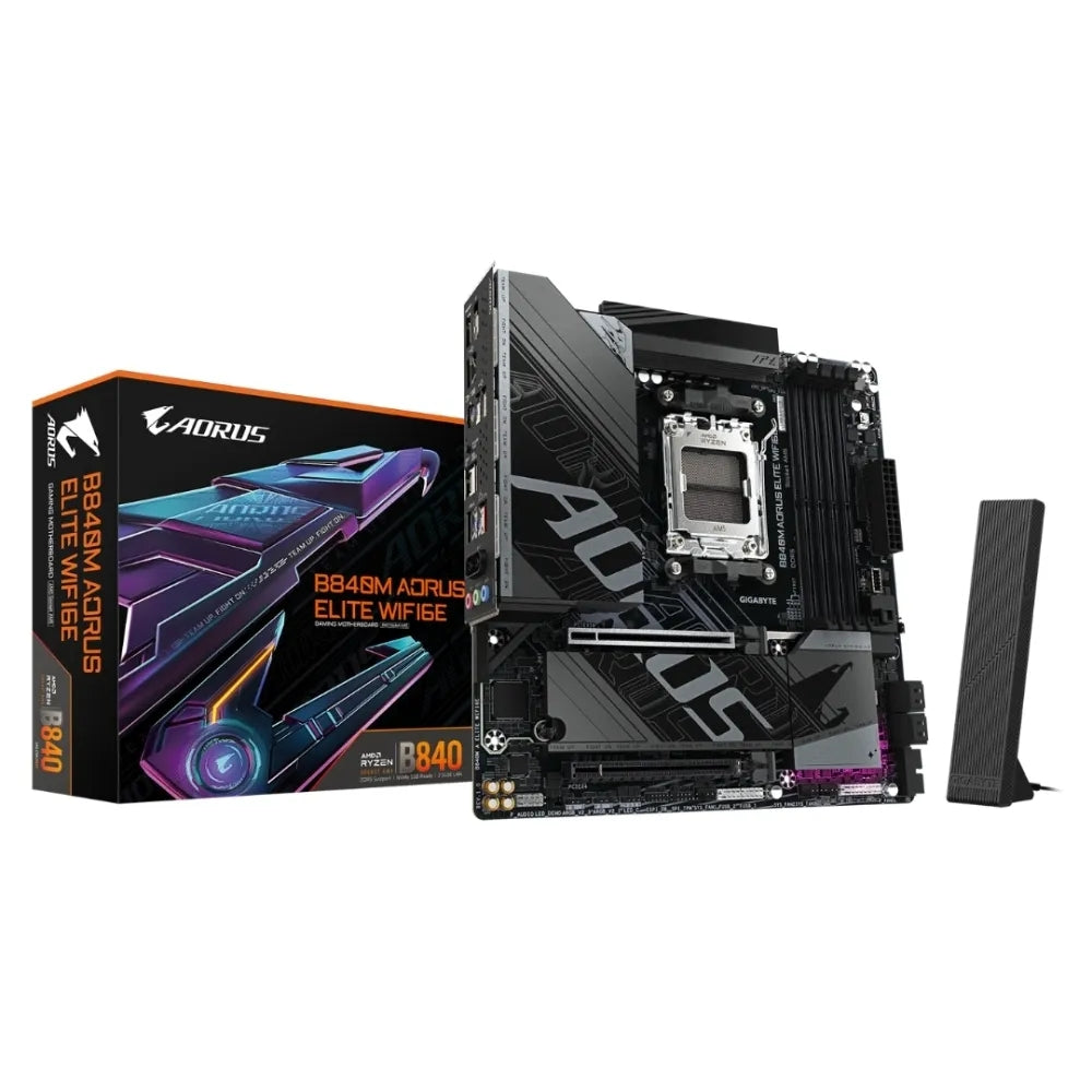 GIGABYTE B840M-AORUS ELITE WIFI6E