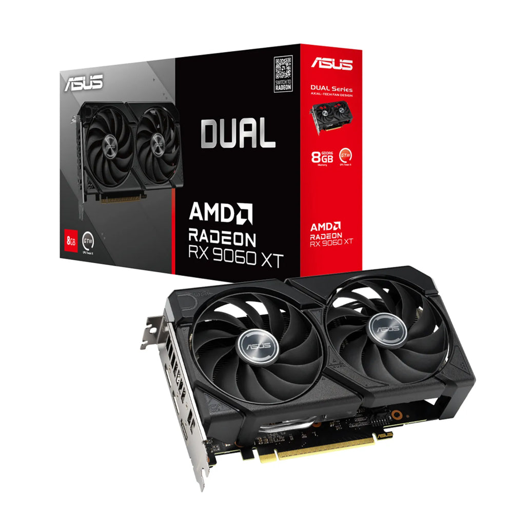 ASUS DUAL-RX9060XT-16G-WHITE